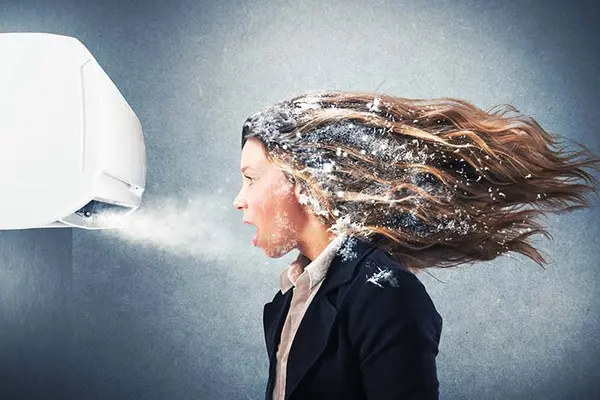 Why are air conditioners always out of breath when it's hot out?