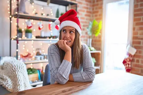 What do you call people who are afraid of Santa Claus?