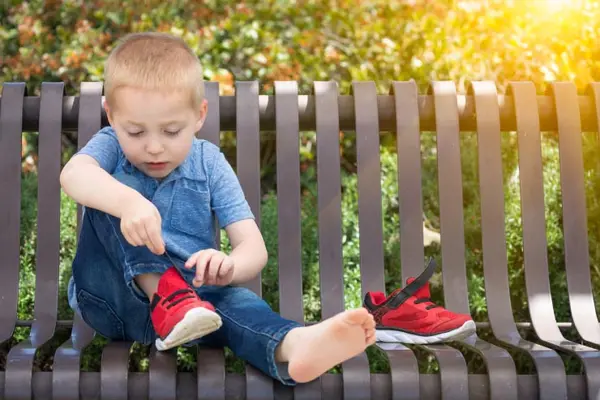 What do you call a musical about a boy who loses his shoe?