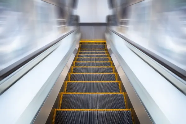 What does an escalator say when it stops working?