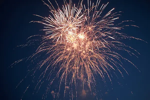 What did President Hoover say the first time he saw fireworks?