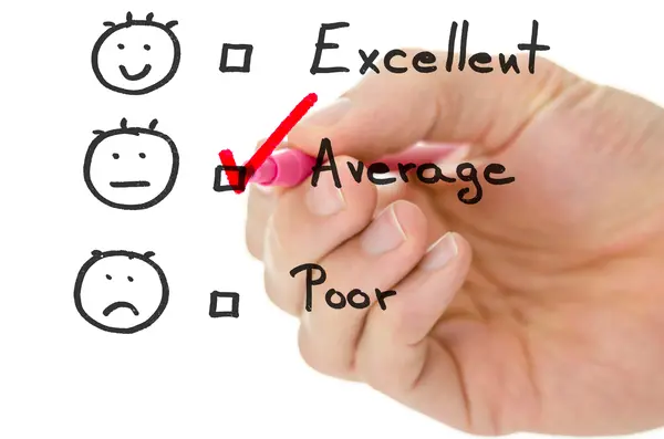 Why did the student get upset when their teacher called them average?